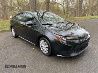2020 Toyota Corolla LE with VIN 5YFEPRAE7LP104608, listed as a Copart auction lot 55797045 with 48,825 mi miles and Clean Title. Bid and sale history available at carsss.com. Image 1.