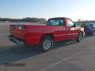 2006 Chevrolet Silverado 1500 Work Truck with VIN 3GCEC14X46G167010, listed as a IAAI auction lot 41927606 with 126,356 mi miles. Bid and sale history available at carsss.com. Image 4.