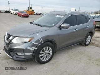 2017 Nissan Rogue S with VIN KNMAT2MT4HP564457, listed as a Copart auction lot 47792745 with 83,925 mi miles and Salvage Title. Bid and sale history available at carsss.com. Image 1.