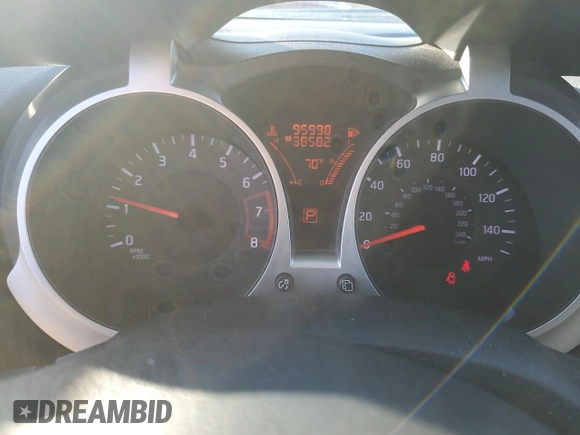 2014 Nissan Juke SL with VIN JN8AF5MV5ET362096, listed as a Copart auction lot 51055665 with 95,998 mi miles and Salvage Title. Bid and sale history available at carsss.com. Image 9.