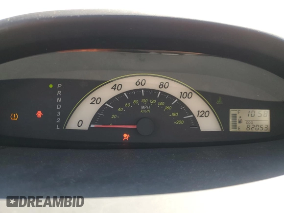 2008 Toyota Yaris with VIN JTDBT923481241884, listed as a Copart auction lot 54702185 with 82,053 mi miles and Salvage Title. Bid and sale history available at DreamBid. Image 9.