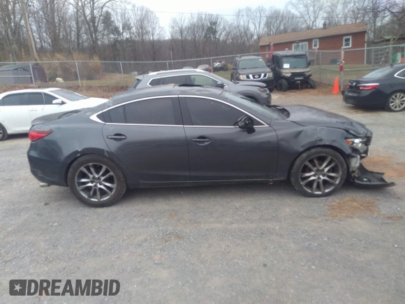 2014 Mazda 6 i Grand Touring with VIN JM1GJ1W60E1160555, listed as a IAAI auction lot 41785387 with Not Provided miles. Bid and sale history available at carsss.com. Image 13.