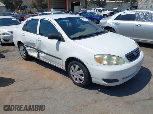 2006 Toyota Corolla CE with VIN JTDBR32E260094660, listed as a IAAI auction lot 42138529 with 241,699 mi miles and . Bid and sale history available at DreamBid. Image 1.