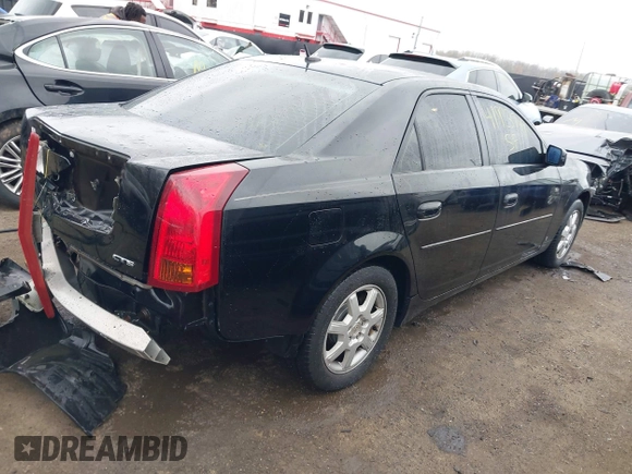 2007 Cadillac CTS with VIN 1G6DM57TX70105368, listed as a IAAI auction lot 41923741 with 174,511 mi miles. Bid and sale history available at carsss.com. Image 4.