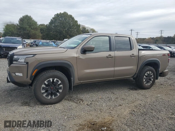 2024 Nissan Frontier S with VIN 1N6ED1EK2RN655610, listed as a Copart auction lot 78972094 with 6,834 mi miles and Salvage title. Bid and sale history available at DreamBid. Image 1.
