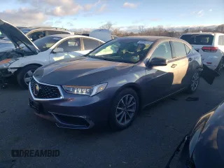 2019 Acura TLX w/Technology Pkg with VIN 19UUB1F57KA000063, listed as a Copart auction lot 87255144 with 43,251 mi miles and Salvage Title. Bid and sale history available at carsss.com. Image 1.