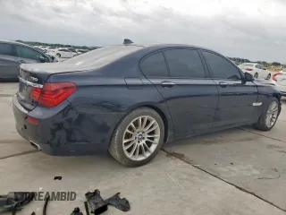 2015 BMW 7 Series 750i xDrive с VIN WBAYB6C55FD966172, выставлен на аукционе Copart как лот 55086405 с пробегом Не указан миль и Списание • Salvage title. История ставок и продаж доступна на DreamBid. Изображение 3.