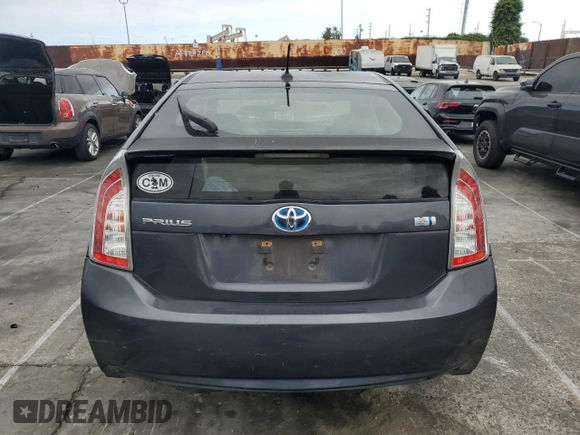 2014 Toyota Prius Four with VIN JTDKN3DU4E1758580, listed as a Copart auction lot 54571325 with 174,355 mi miles and Clean Title. Bid and sale history available at carsss.com. Image 6.