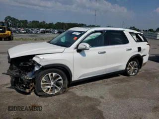 2022 Hyundai Palisade SEL with VIN KM8R24HE9NU483329, listed as a Copart auction lot 57059725 with 53,919 mi miles and Salvage title. Bid and sale history available at DreamBid. Image 1.