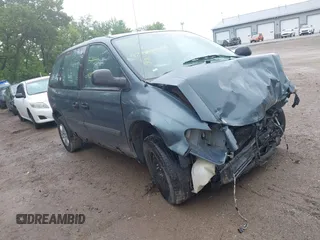 2005 Dodge Caravan SE with VIN 1D4GP25B75B373454, listed as a IAAI auction lot 42443473 with 233,184 mi miles and . Bid and sale history available at DreamBid. Image 1.