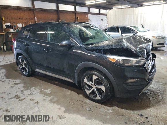 2017 Hyundai Tucson Value with VIN KM8J3CA24HU568667, listed as a Copart auction lot 73917224 with 69,684 mi miles and Salvage Title. Bid and sale history available at carsss.com. Image 4.