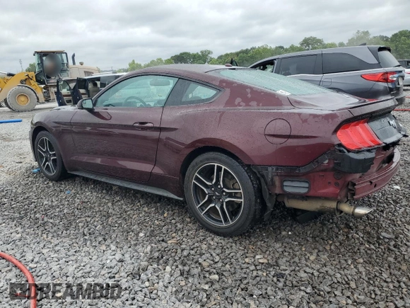 2018 Ford Mustang EcoBoost with VIN 1FA6P8TH5J5110591, listed as a Copart auction lot 59494075 with 78,496 mi miles and Salvage title. Bid and sale history available at DreamBid. Image 2.