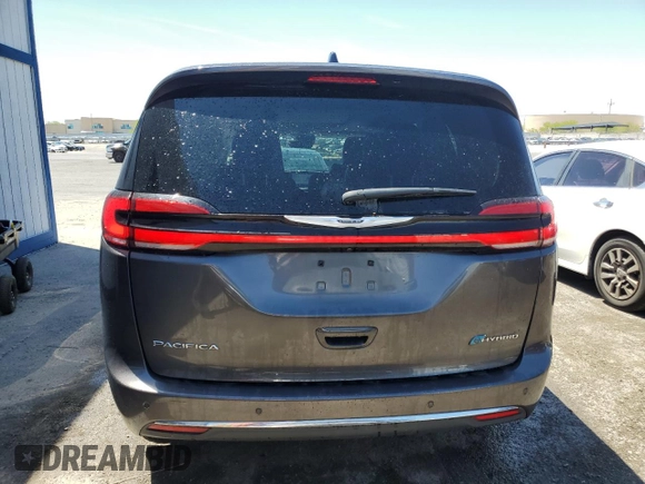 2023 Chrysler Pacifica Hybrid Limited with VIN 2C4RC1S7XPR595163, listed as a Copart auction lot 58182295 with 45,799 mi miles and Clean title. Bid and sale history available at DreamBid. Image 6.