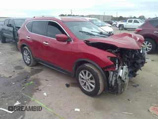 2017 Nissan Rogue SV with VIN JN8AT2MT5HW397231, listed as a IAAI auction lot 41420109 with 104,252 mi miles. Bid and sale history available at carsss.com. Image 1.