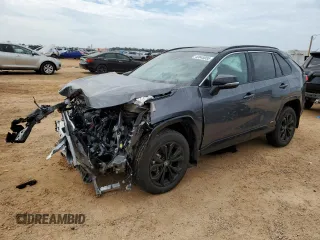 2024 Toyota RAV4 Hybrid XSE with VIN 2T3E6RFV3RW067034, listed as a Copart auction lot 43645055 with 0 mi miles and Salvage Title. Bid and sale history available at carsss.com. Image 1.