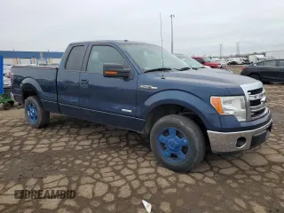 2014 Ford F-150 XL with VIN 1FTFX1CT8EKD85773, listed as a Copart auction lot 85719834 with 249,622 mi miles and Clean Title. Bid and sale history available at carsss.com. Image 4.