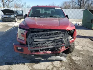 2015 Ford F-150 XLT with VIN 1FTFX1EG0FKF04224, listed as a Copart auction lot 42615695 with 127,753 mi miles and Clean Title. Bid and sale history available at carsss.com. Image 5.