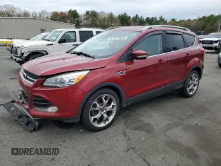 2014 Ford Escape Titanium z VIN 1FMCU0J9XEUC34849, wystawiony jako Copart lot #54770355 z przebiegiem 80 116 mil mil oraz Szkoda całkowita • Salvage title. Historia ofert i sprzedaży dostępna na DreamBid. Obrazek 1.