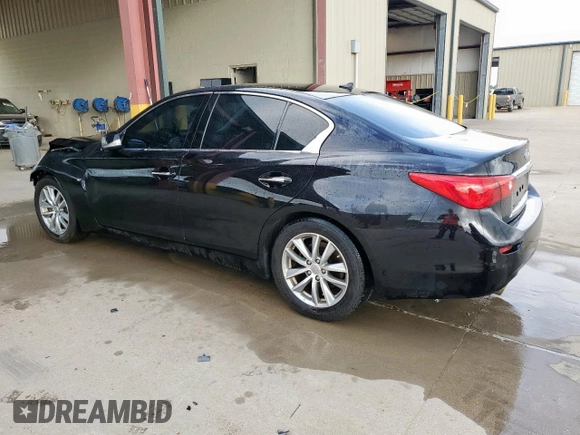 2015 Infiniti Q50 Premium with VIN JN1BV7AP6FM335248, listed as a Copart auction lot 61015275 with 117,227 mi miles and Clean title. Bid and sale history available at DreamBid. Image 2.