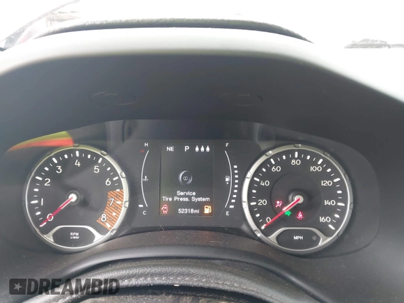 2019 Jeep Renegade Sport with VIN ZACNJAAB3KPK17836, listed as a IAAI auction lot 42351057 with 52,318 mi miles and . Bid and sale history available at DreamBid. Image 7.