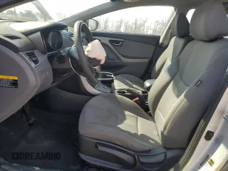 2013 Hyundai Elantra Limited with VIN 5NPDH4AE7DH195812, listed as a Copart auction lot 48744385 with 120,567 mi miles and Salvage Title. Bid and sale history available at DreamBid. Image 7.