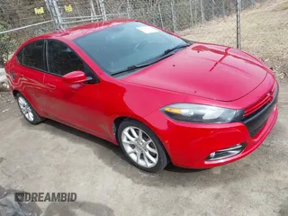 2013 Dodge Dart SXT with VIN 1C3CDFBA2DD198643, listed as a IAAI auction lot 41605169 with 154,917 mi miles. Bid and sale history available at carsss.com. Image 1.