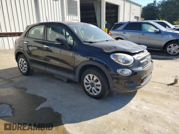 2016 FIAT 500X Pop with VIN ZFBCFXAT7GP484606, listed as a Copart auction lot 75854824 with 62,509 mi miles and Salvage title. Bid and sale history available at DreamBid. Image 4.