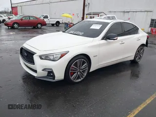 2020 Infiniti Q50 Red Sport 400 с VIN JN1FV7AP3LM630322, выставлен на аукционе IAAI как лот 41483294 с пробегом 64 678 миль миль и . История ставок и продаж доступна на DreamBid. Изображение 17.