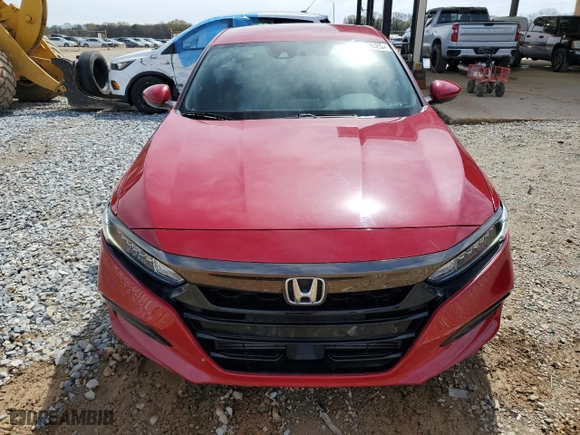 2018 Honda Accord Sedan Sport 1.5T with VIN 1HGCV1F39JA031427, listed as a Copart auction lot 50409625 with 84,442 mi miles and Salvage Title. Bid and sale history available at carsss.com. Image 5.