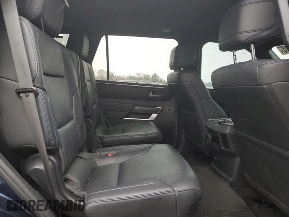 2023 Toyota Sequoia SR5 with VIN 7SVAAABA6PX010567, listed as a Copart auction lot 82622074 with 0 mi miles and Salvage Title. Bid and sale history available at carsss.com. Image 11.