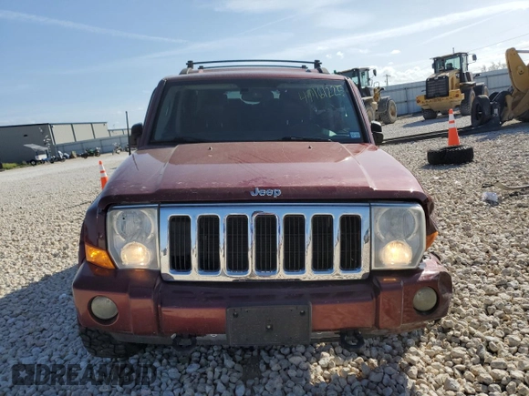 2007 Jeep Commander Limited z VIN 1J8HG58257C610852, wystawiony jako Copart lot #49461225 z przebiegiem 91 125 mil mil oraz Szkoda całkowita • Salvage title. Historia ofert i sprzedaży dostępna na DreamBid. Obrazek 5.