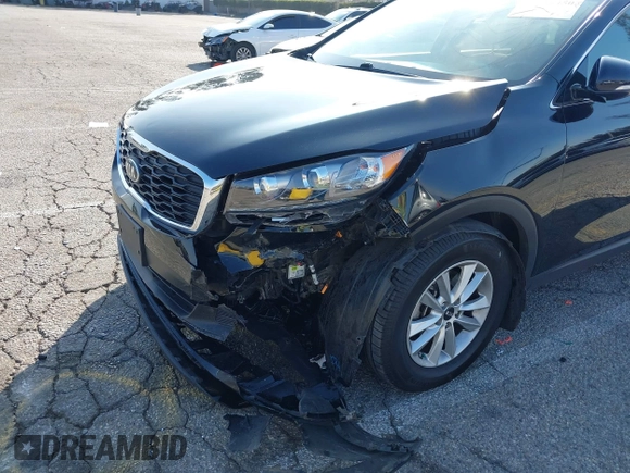 2019 Kia Sorento S V6 with VIN 5XYPG4A51KG567018, listed as a IAAI auction lot 41501450 with 78,964 mi miles. Bid and sale history available at carsss.com. Image 6.