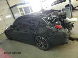 2022 BMW 3 Series 330i xDrive with VIN 3MW5R7J00N8C68253, listed as a Copart auction lot 89153665 with 0 mi miles and Salvage Title. Bid and sale history available at carsss.com. Image 2.