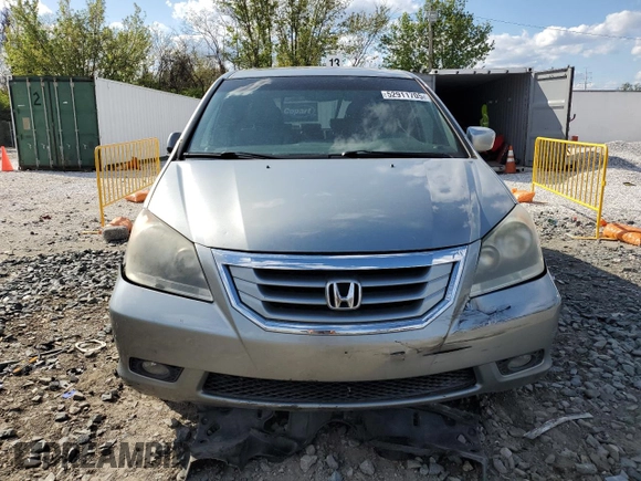2010 Honda Odyssey EX-L with VIN 5FNRL3H78AB030903, listed as a Copart auction lot 52911705 with 200,499 mi miles and Salvage Title. Bid and sale history available at carsss.com. Image 5.