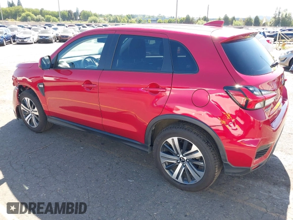 2022 Mitsubishi Outlander ES with VIN JA4APUAU4NU019623, listed as a IAAI auction lot 42746371 with 58,851 mi miles and . Bid and sale history available at DreamBid. Image 3.