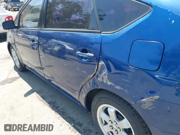 2008 Toyota Prius with VIN JTDKB20U087707426, listed as a IAAI auction lot 42217583 with 209,433 mi miles and . Bid and sale history available at DreamBid. Image 6.