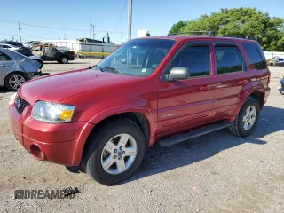 2006 Ford Escape Hybrid with VIN 1FMCU95H06KC87630, listed as a Copart auction lot 54201185 with 75,417 mi miles and Clean title. Bid and sale history available at DreamBid. Image 1.