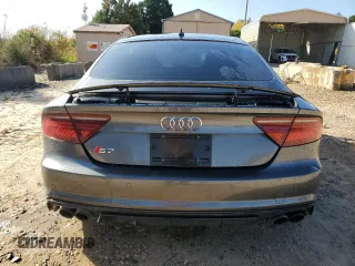 2017 Audi S7 Premium Plus with VIN WAUWFAFCXHN017108, listed as a Copart auction lot 78624684 with 63,512 mi miles and Salvage Title. Bid and sale history available at carsss.com. Image 6.