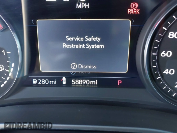 2021 Cadillac XT6 Premium Luxury with VIN 1GYKPERS0MZ110029, listed as a IAAI auction lot 41669104 with 58,890 mi miles and . Bid and sale history available at DreamBid. Image 15.