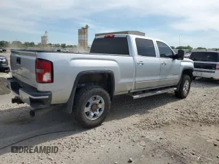 2018 GMC Sierra 2500HD Denali with VIN 1GT12SEY8JF130728, listed as a Copart auction lot 57078714 with 167,374 mi miles and Salvage Title. Bid and sale history available at carsss.com. Image 3.