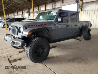 2020 Jeep Gladiator Mojave z VIN 1C6JJTEG1LL202459, wystawiony jako Copart lot #79334434 z przebiegiem 49 515 mil mil oraz Szkoda całkowita • Salvage title. Historia ofert i sprzedaży dostępna na DreamBid. Obrazek 1.