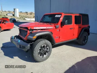 2025 Jeep Wrangler Rubicon z VIN 1C4RJXR68SW579677, wystawiony jako Copart lot #65766245 z przebiegiem 768 mil mil oraz Czysty tytuł • Clean title. Historia ofert i sprzedaży dostępna na DreamBid. Obrazek 1.