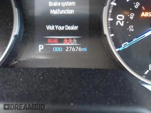 2021 Toyota RAV4 Hybrid XLE with VIN 4T3RWRFVXMU042576, listed as a IAAI auction lot 41904547 with 27,675 mi miles. Bid and sale history available at carsss.com. Image 15.