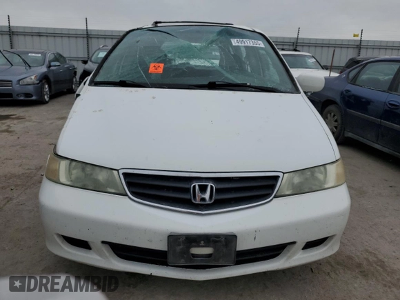 2004 Honda Odyssey EX with VIN 5FNRL18634B078051, listed as a Copart auction lot 49917355 with 269,947 mi miles and Salvage Title. Bid and sale history available at DreamBid. Image 5.