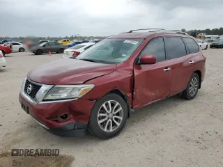 2014 Nissan Pathfinder SV with VIN 5N1AR2MN3EC672339, listed as a Copart auction lot 51708845 with 110,244 mi miles and Salvage Title. Bid and sale history available at carsss.com. Image 1.