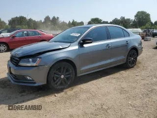 2018 Volkswagen Jetta SE Sport z VIN 3VWD17AJ3JM231890, wystawiony jako Copart lot #60259285 z przebiegiem 43 048 mil mil oraz Szkoda całkowita • Salvage title. Historia ofert i sprzedaży dostępna na DreamBid. Obrazek 1.