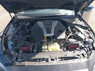 2018 Infiniti Q50 Red Sport 400 with VIN JN1FV7APXJM461106, listed as a IAAI auction lot 42347610 with 40,464 mi miles and . Bid and sale history available at DreamBid. Image 10.