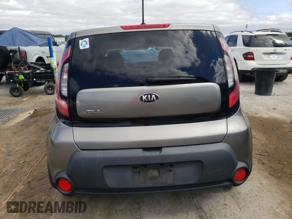 2015 Kia Soul with VIN KNDJN2A28F7169264, listed as a Copart auction lot 52319335 with 134,569 mi miles and Salvage Title. Bid and sale history available at carsss.com. Image 6.