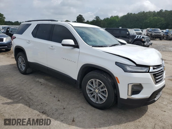 2022 Chevrolet Traverse LT Cloth z VIN 1GNERGKW1NJ188428, wystawiony jako Copart lot #55568665 z przebiegiem 24 246 mil mil oraz Szkoda całkowita • Salvage title. Historia ofert i sprzedaży dostępna na DreamBid. Obrazek 4.