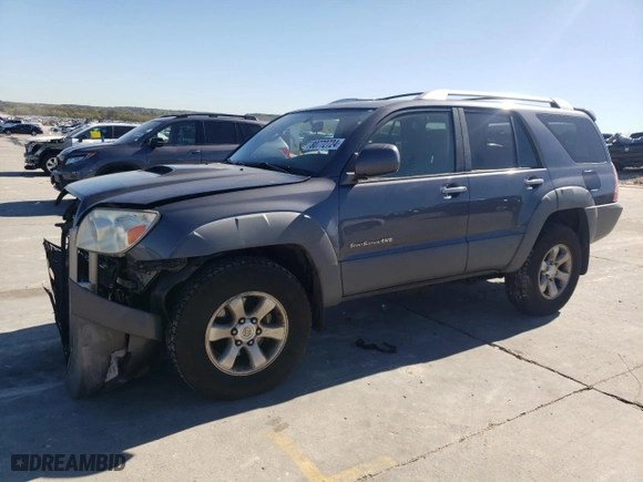 2003 Toyota 4Runner SR5 with VIN JTEBT14R130017033, listed as a Copart auction lot 80772724 with 263,822 mi miles and Salvage Title. Bid and sale history available at carsss.com. Image 1.